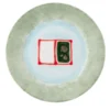 Set di 4 piatti da pane con bordo in giada