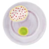 Set di 4 piatti da pane con bordo prugna