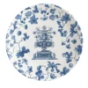Set di 2 piatti da pane in porcellana Garden Of Eden con piccolo vaso blu #1
