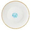 Set di 2 piatti da portata bianchi Celestial con bordo crepato