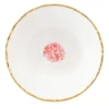 Set di 2 piatti da portata bianchi con bordo crepato