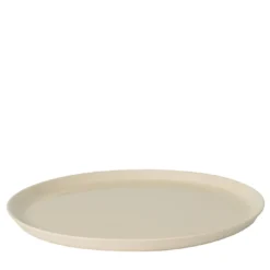 Set di 4 piatti da portata in ceramica bianca