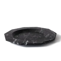 Set di 2 Piatti da portata in marmo nero Marquina