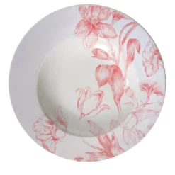 Set di 2 piatti da portata Marie Antoinette Red