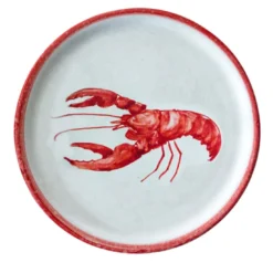 Set di 6 piatti da portata Osteria per aragoste 35cm