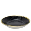 Set di 6 piatti da risotto Preta Oro Black Gold