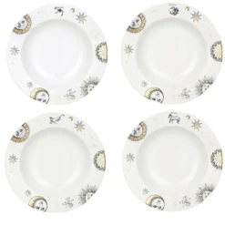 Set di 12 piatti da zuppa Astronomici