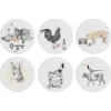 Set di 6 piatti Farm Life Mix