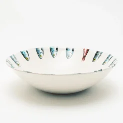 Set di 2 piatti fondi Controcorrente in ceramica #2
