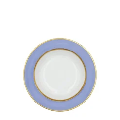 Set di 6 piatti fondi in porcellana multicolore pastello