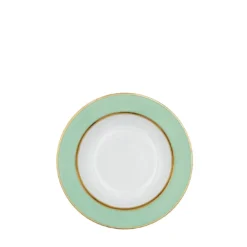 Set di 6 piatti fondi in porcellana multicolore pastello