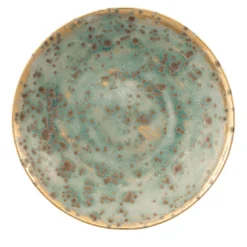 Set di 2 piatti fondi verdi Michelangelo