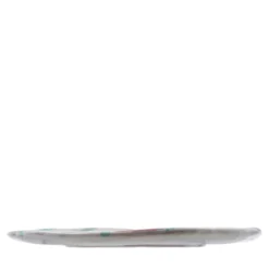 Set di 4 piatti in ceramica Pavone