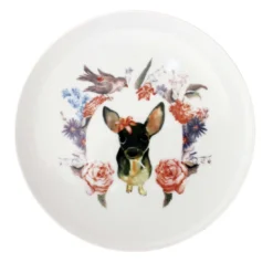Set di 6 piatti medi "Chihuahua
