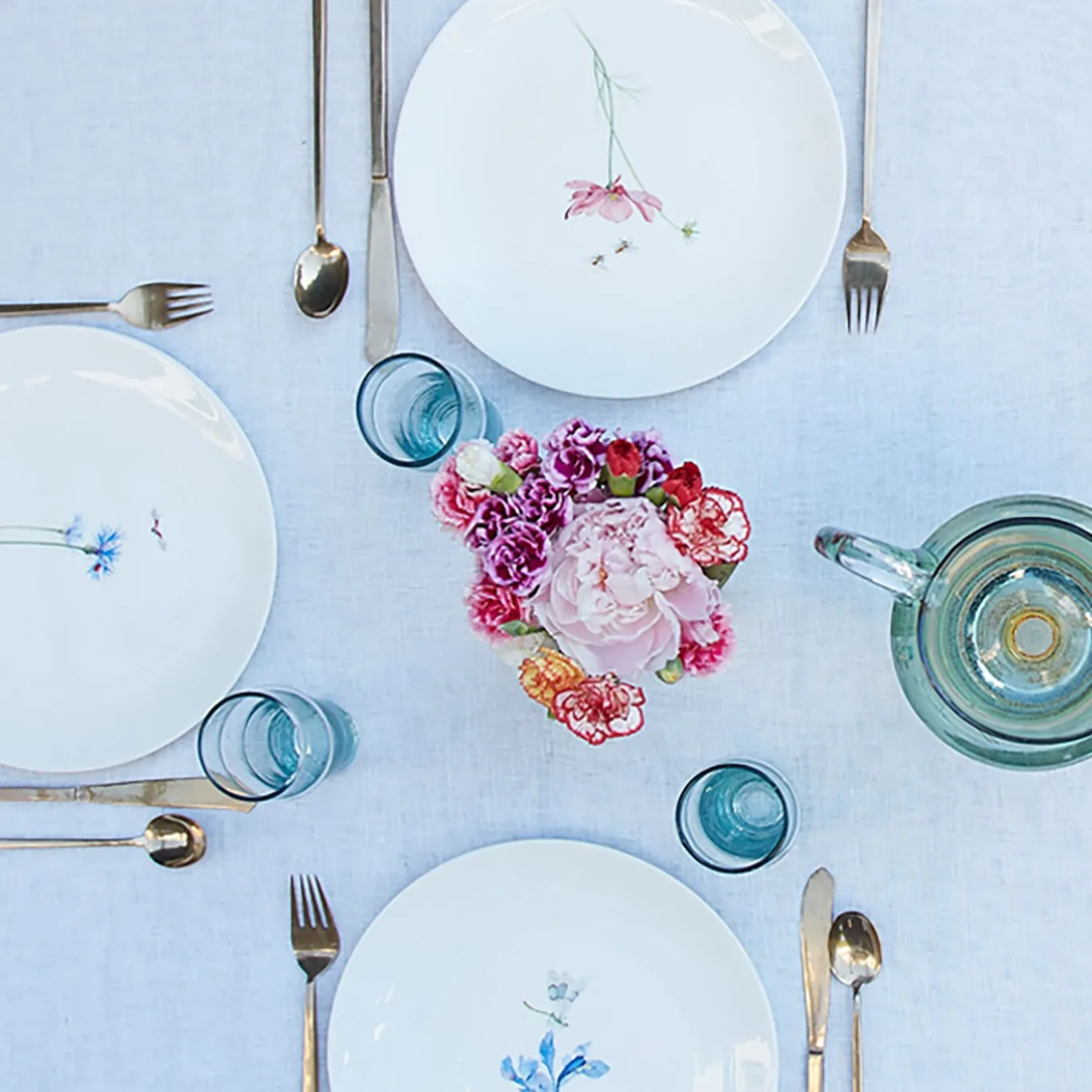Set di 4 Piattini da Dessert Bloom #3