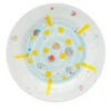 Set di 4 piattini da dessert estivi