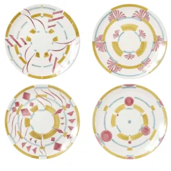Set di 4 Piattini da Dessert Gymmetria #2