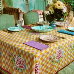 Set di 3 Piattini da Dessert Veranda Rosa