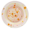 Set di 4 piattini per dessert con bordo primavera