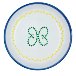 Set di 4 piatti per pane in ceramica multicolore Luminaria