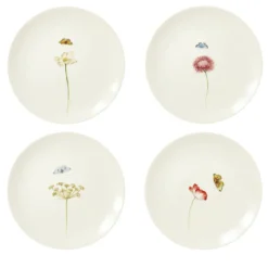 Set di 4 Piatti Piani Bloom #1