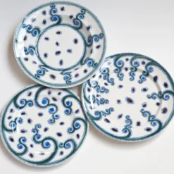 Set di 4 Piatti Piani Iznik