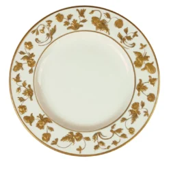 Set di 4 piatti piani Taormina Oro