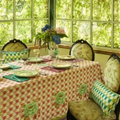 Set di 3 Piatti Piani Veranda Celadon