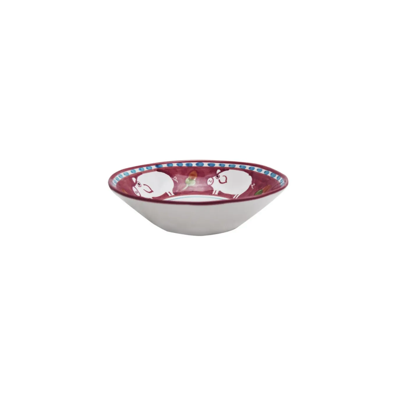 Set di piatti prugna da 18 pezzi Cortile