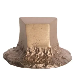 Set di 4 pomelli in ottone per porte Solido #4 di Nicole Valenti