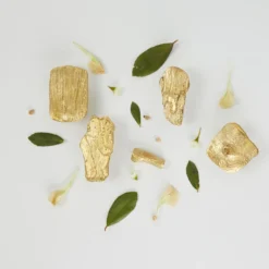 Set di 4 pomelli per porte Salice di Nicole Valenti