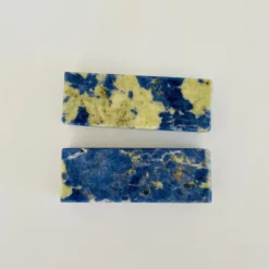 Set di 4 portaposate in marmo blu