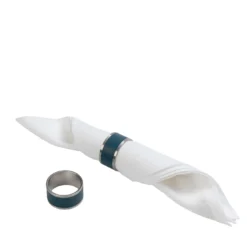 Set di 2 porta tovaglioli Madeleine blu Amalfi