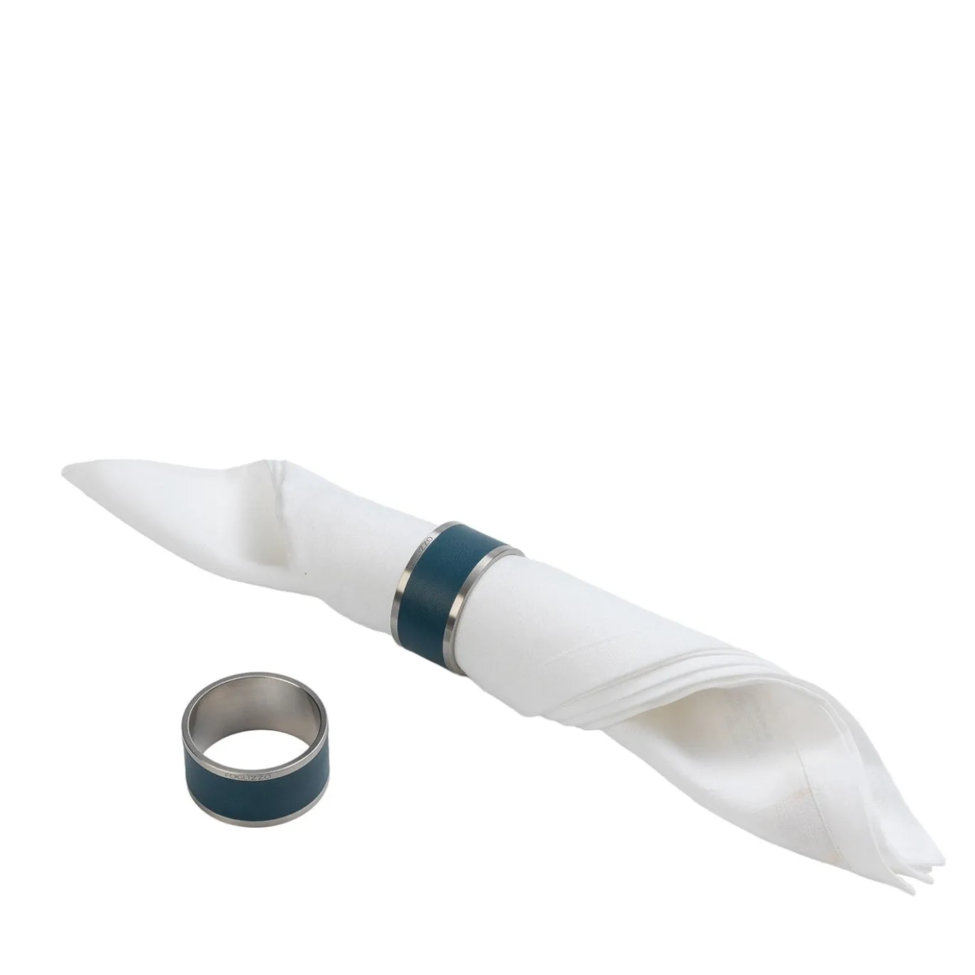 Set di 2 porta tovaglioli Madeleine blu Amalfi