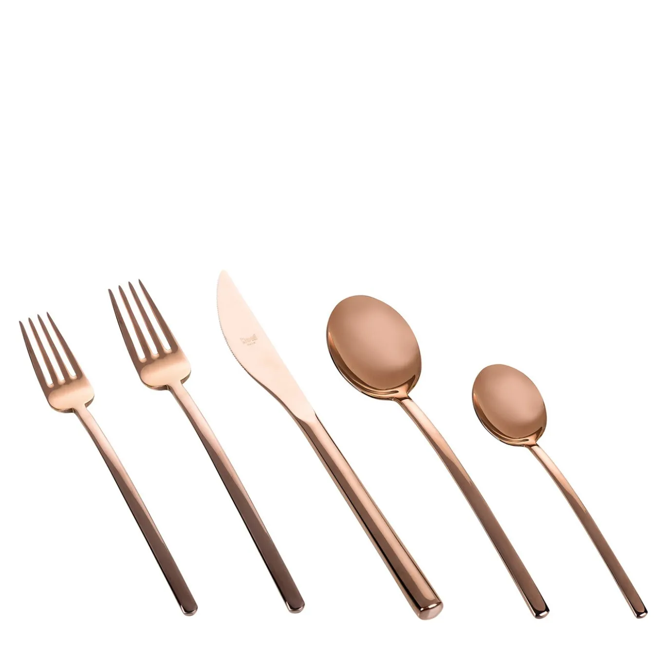 Set di posate a 5 pezzi Due Bronzo