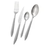 Set di posate Ares da 24 pezzi in grigio con scatola