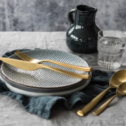 Set di posate Arte Oro Ice 5 pezzi