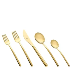 Set di posate da 5 pezzi Due Oro