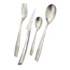 Set di Posate Devor� Sabbiate 24 Pezzi in Acciaio Inossidabile Grigio