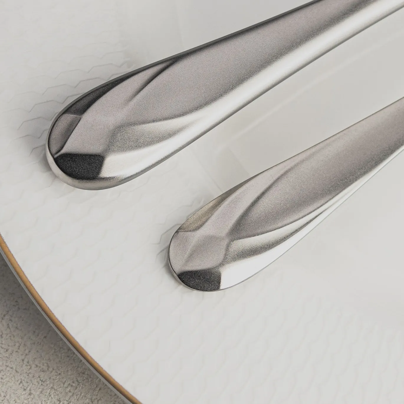 Set di 5 posate Diamante in acciaio inossidabile