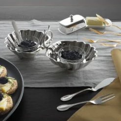 Set di posate dorate da 12 pezzi