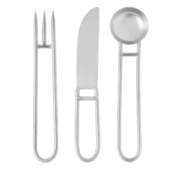 Set di posate in argento Artefacto