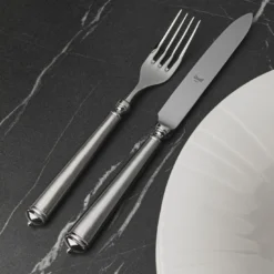 Set di 5 posate Luce in acciaio inossidabile argentato