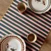 Set di 2 Runners Tropicale e a Righe