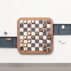 Set di scacchi in legno Delos
