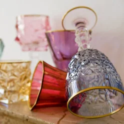 Set di sei calici assortiti