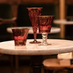 Set di sei calici assortiti