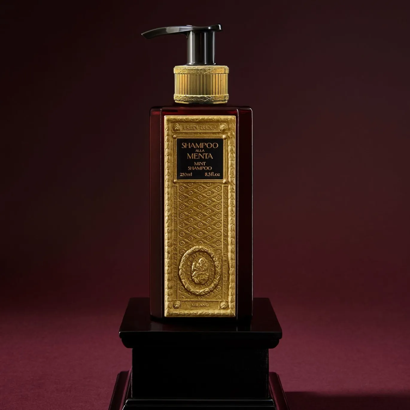 Set di Shampoo alla menta profumata Vetiverum e Shampoo idratante