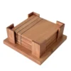 Set di sottobicchieri in legno Deodara