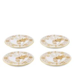 Set di 4 Sottobicchieri Oriente Italiano Aurum